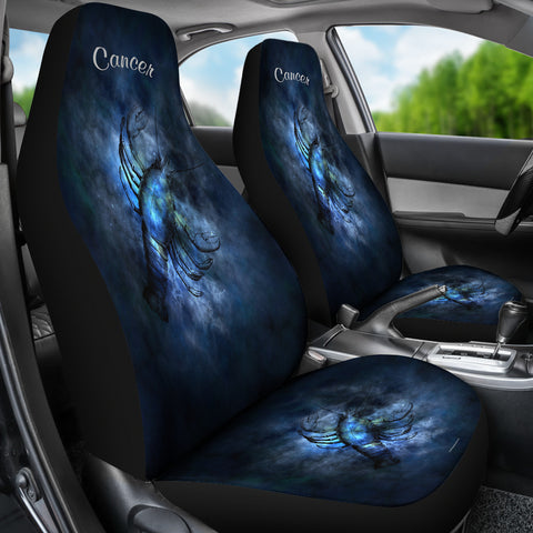 Cancer Zodiac Sign Car Seat Covers - FREE SHIPPING