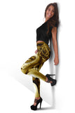 Calavera Fresh Look Design #2 Leggings (Hazel Sparkle & Shine Rose) - FREE SHIPPING