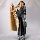 Calavera Fresh Look Design #3 Hooded Blanket (Vintage Retro) - FREE SHIPPING