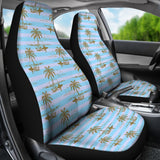 Island Surfer Car Seat Covers (Blue)  - FREE SHIPPING