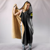 Calavera Fresh Look Design #4 Hooded Blanket (Yellow) - FREE SHIPPING