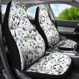 Cats Galore Car Seat Covers (White)  - FREE SHIPPING