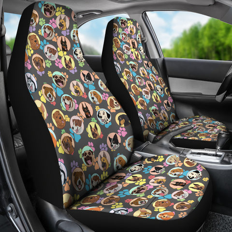 Dogs Galore Car Seat Covers (Paw Prints)  - FREE SHIPPING