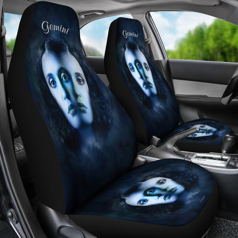 Gemini Zodiac Sign Car Seat Covers - FREE SHIPPING