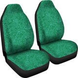 Nautical Design Car Seat Covers (Dark Green) - FREE SHIPPING