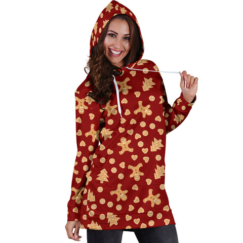 Ugly Christmas Sweater Hoodie Dress