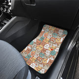 Crazy Cats Car Floor Mats (Front & Back) - FREE SHIPPING