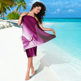 Calavera Fresh Look Design #3 Sarong (Pink Mystic Topaz) - FREE SHIPPING