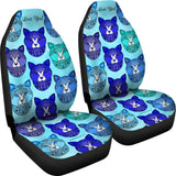 Fancy Pants Cat Car Seat Covers (Blue)  - FREE SHIPPING
