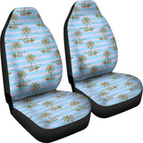 Island Surfer Car Seat Covers (Blue)  - FREE SHIPPING