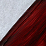 Calavera Fresh Look Design #3 Throw Blanket (Red Garnet) - FREE SHIPPING