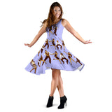 It's Charleston Time Party Midi Dress (Lilac) - FREE SHIPPING