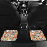 Crazy Dogs Car Floor Mats (Front & Back) - FREE SHIPPING