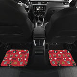I Love Dogs Car Floor Mats (Red, Front & Back) - FREE SHIPPING