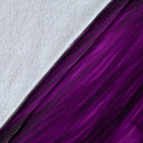Calavera Fresh Look Design #3 Throw Blanket (Purple Amethyst) - FREE SHIPPING