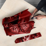 Calavera Fresh Look Design #2 Umbrella (Red Freedom Rose) - FREE SHIPPING