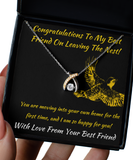 Wishbone Necklace First Home Gift For Best Friend From Best Friend, Leaving The Nest Pendant, Love From Your Best Friend, BFF To BFF Jewelry