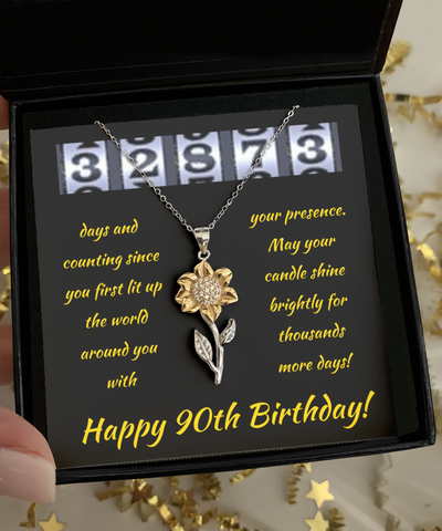 90th birthday jewelry online