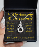 Rising Phoenix Necklace, Music Teacher Gift, Tutor Gifts, Educator Present, From Budding Musician, Band Teacher, Phoenix Pendant