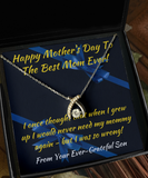 Wishbone Necklace Happy Mother's Day Gift To Mother From Son, Mothers Day Jewelry, Mothers Day Gift, Son To Mom Gift, Best Mom Ever