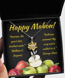 Sunflower Necklace Mabon Gift, Wiccan Jewelry, Autumnal Equinox, Fall Equinox, September Equinox, Harvest Festival, Feast of Avalon
