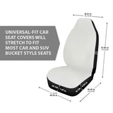 Calavera Fresh Look Design #3 Car Seat Covers (Honey Tiger's Eye) - FREE SHIPPING